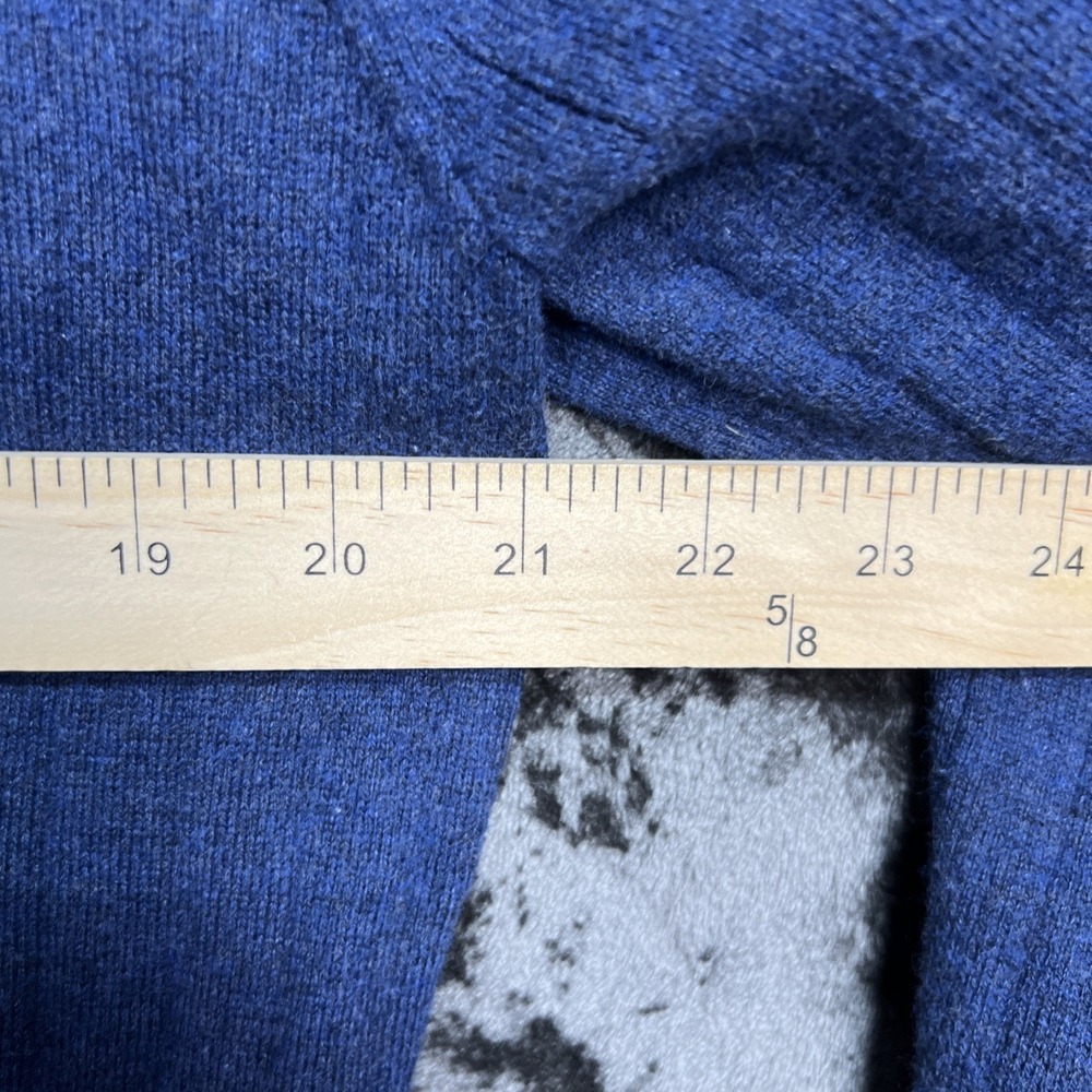 Peter Millar Men's Size: Large Blue‎ Cashmere Blend Golf Sweater Sea Island - Picture 8 of 11